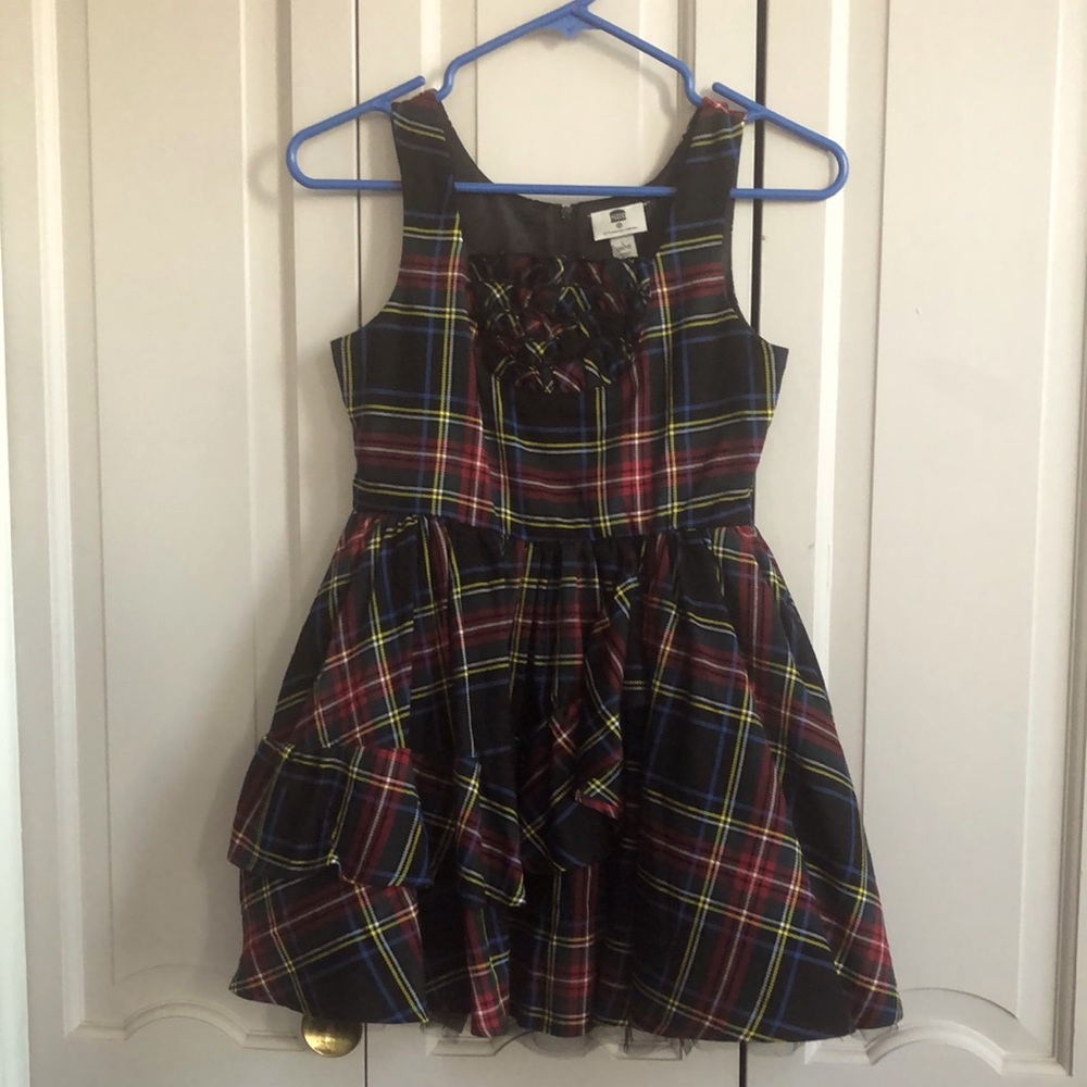 Plaid holiday dress by Harajuku for Target